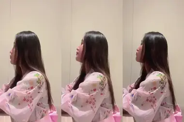 Dokumentasi Becca Cantik Live Bersantai Kasur